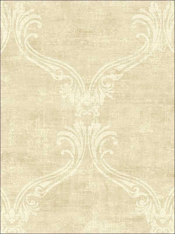 Frame with Faux Finish Textured Wallpaper RC10407 by Wallquest Wallpaper for sale at Wallpapers To Go