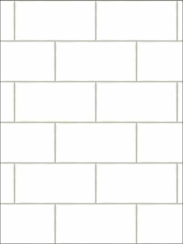 Freedom Off White Subway Tile Wallpaper 311512491 by Chesapeake Wallpaper for sale at Wallpapers To Go