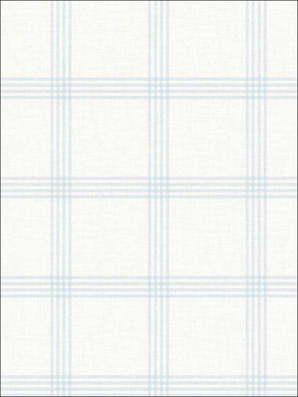 Ester Light Blue Plaid Wallpaper 311524475 by Chesapeake Wallpaper for sale at Wallpapers To Go