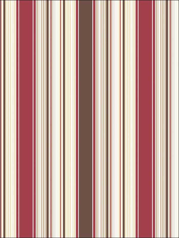 Multi Striped Red Brown Beige and White Wallpaper G67529 by Galerie Wallpaper for sale at Wallpapers To Go