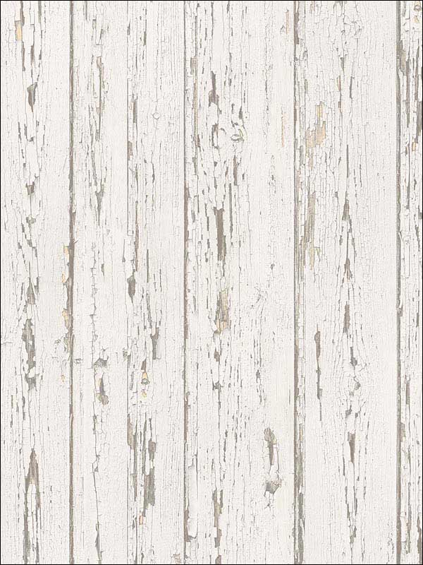 Shiplap Beige Cottage White Light Cream Wallpaper FH37527 by Patton Norwall Wallpaper for sale at Wallpapers To Go