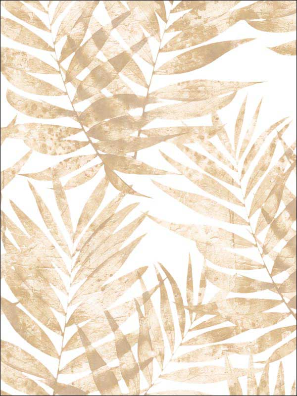 Speckled Palm Beige Wallpaper G67946 by Patton Norwall Wallpaper for sale at Wallpapers To Go
