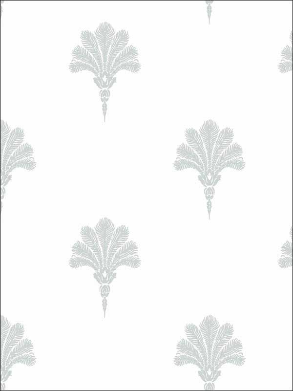 Summer Fan Daydream Gray Wallpaper MB31617 by Seabrook Wallpaper for sale at Wallpapers To Go