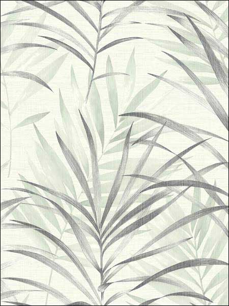 Tropical Leaves Wallpaper SL11304 by Wallquest Wallpaper for sale at Wallpapers To Go
