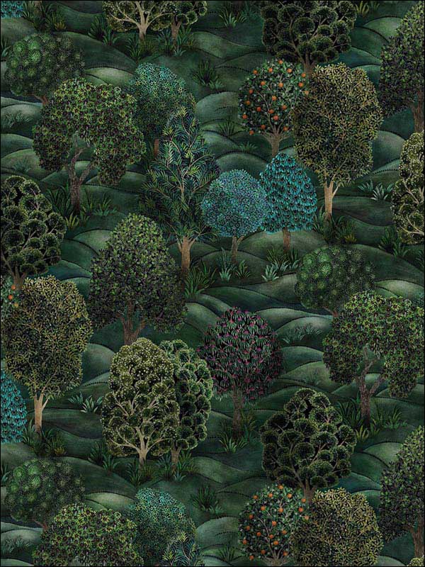 Forest Forest Greens Wallpaper 1159028 by Cole and Son Wallpaper