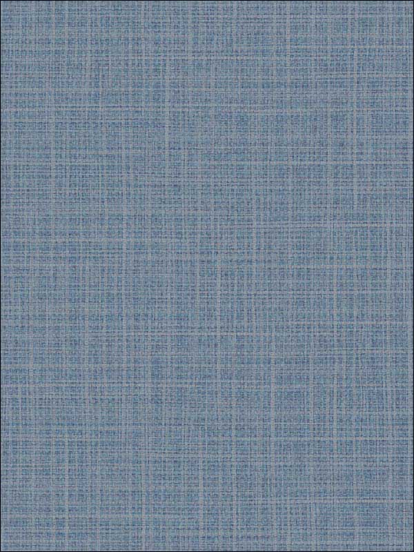 Woven Raffia Carolina Blue  Wallpaper BV30312 by Seabrook Wallpaper for sale at Wallpapers To Go