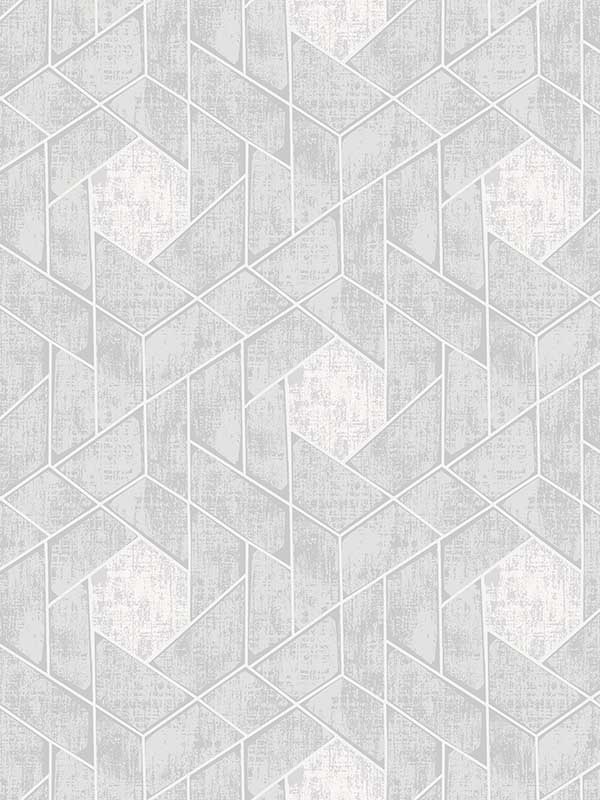 Granada Light Grey Geometric Wallpaper 296425902 by A Street Prints Wallpaper for sale at Wallpapers To Go