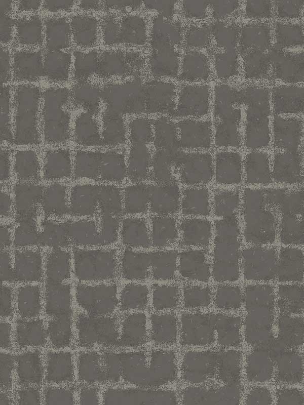 Shea Charcoal Distressed Geometric Wallpaper 296487349 by A Street Prints Wallpaper for sale at Wallpapers To Go