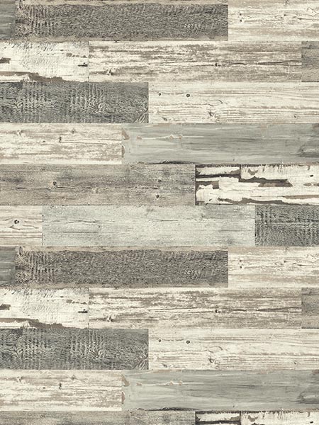 Distressed Wood Tile Wallpaper IR71500 by Pelican Prints Wallpaper for sale at Wallpapers To Go