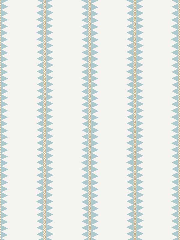 Reno Stripe Spa Blue Wallpaper T13241 by Thibaut Wallpaper for sale at Wallpapers To Go