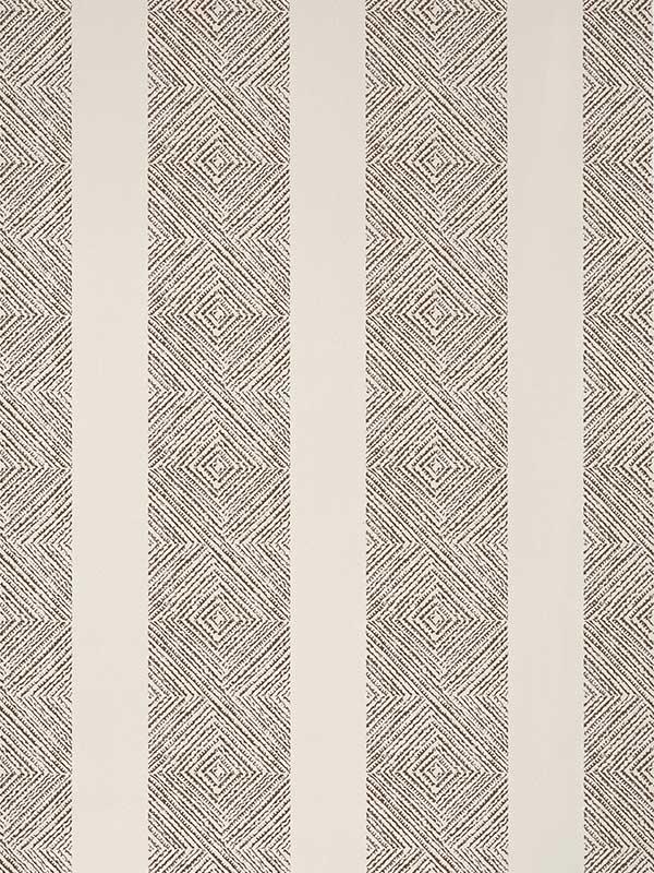 Clipperton Stripe Brown on Natural Wallpaper AT15130 by Anna French Wallpaper for sale at Wallpapers To Go